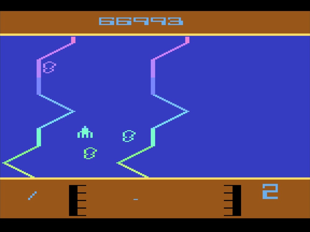 Gameplay of Fantastic Voyage for Atari 2600